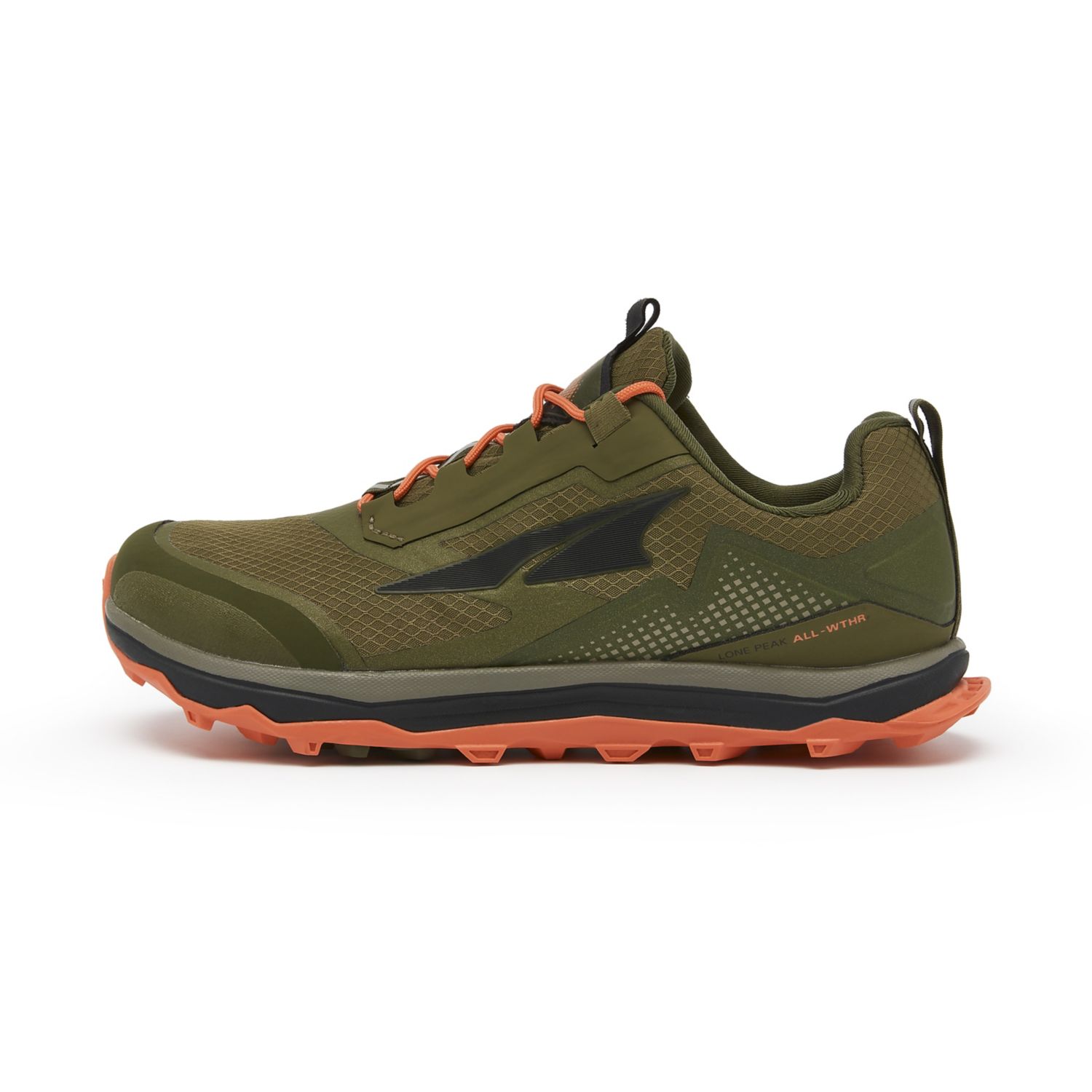 Zapatillas De Trail Running Altra Lone Peak All-wthr Low Mujer Verde Oliva | Costa Rica-79803129